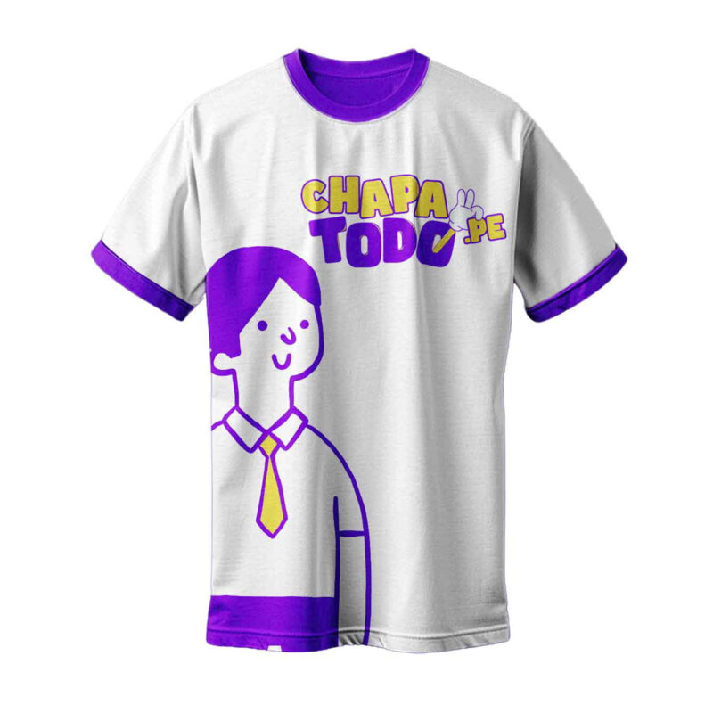 Ticket para sorteo de Camiseta chapatodo Blanca con Logo y Personajes 2 ¡GRATIS!