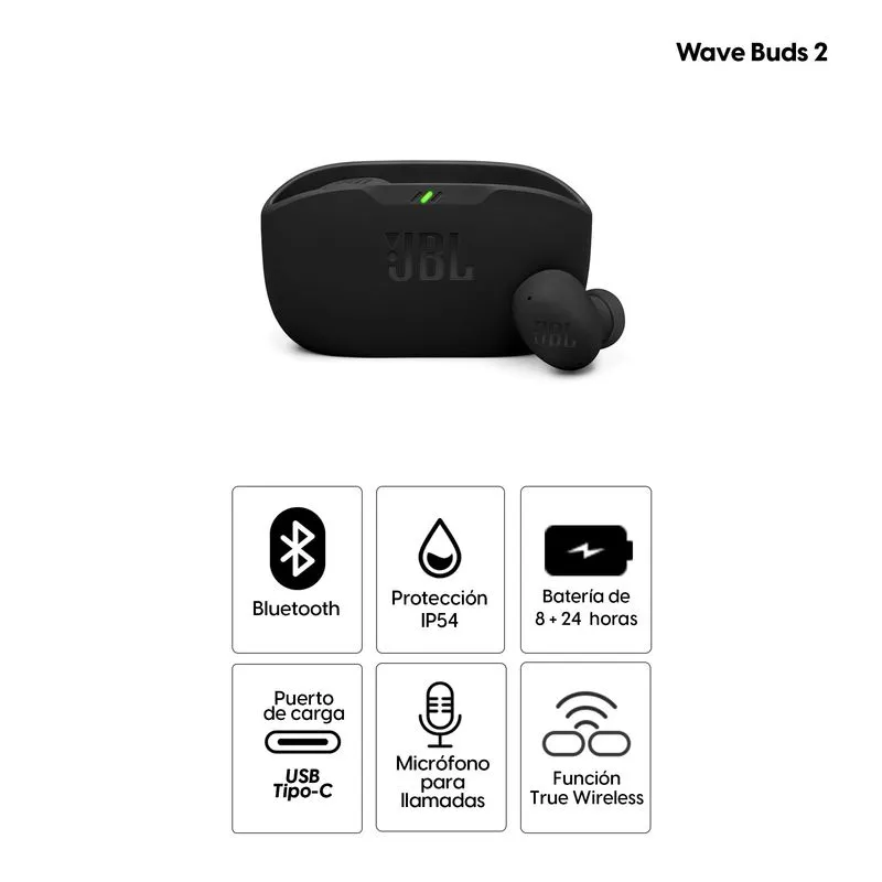 Ticket para sorteo de Audífonos bluetooth True Wireless JBL Wave Buds 2 ¡Gratis! - Imagen 2