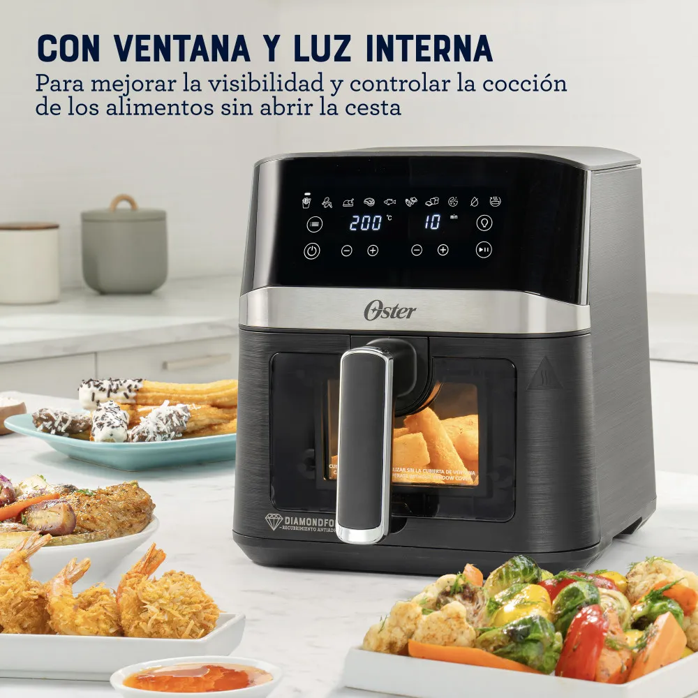 Ticket para Sorteo de Freidora de Aire Digital con Recubrimiento Oster DiamondForce de 4 Litros - Imagen 5