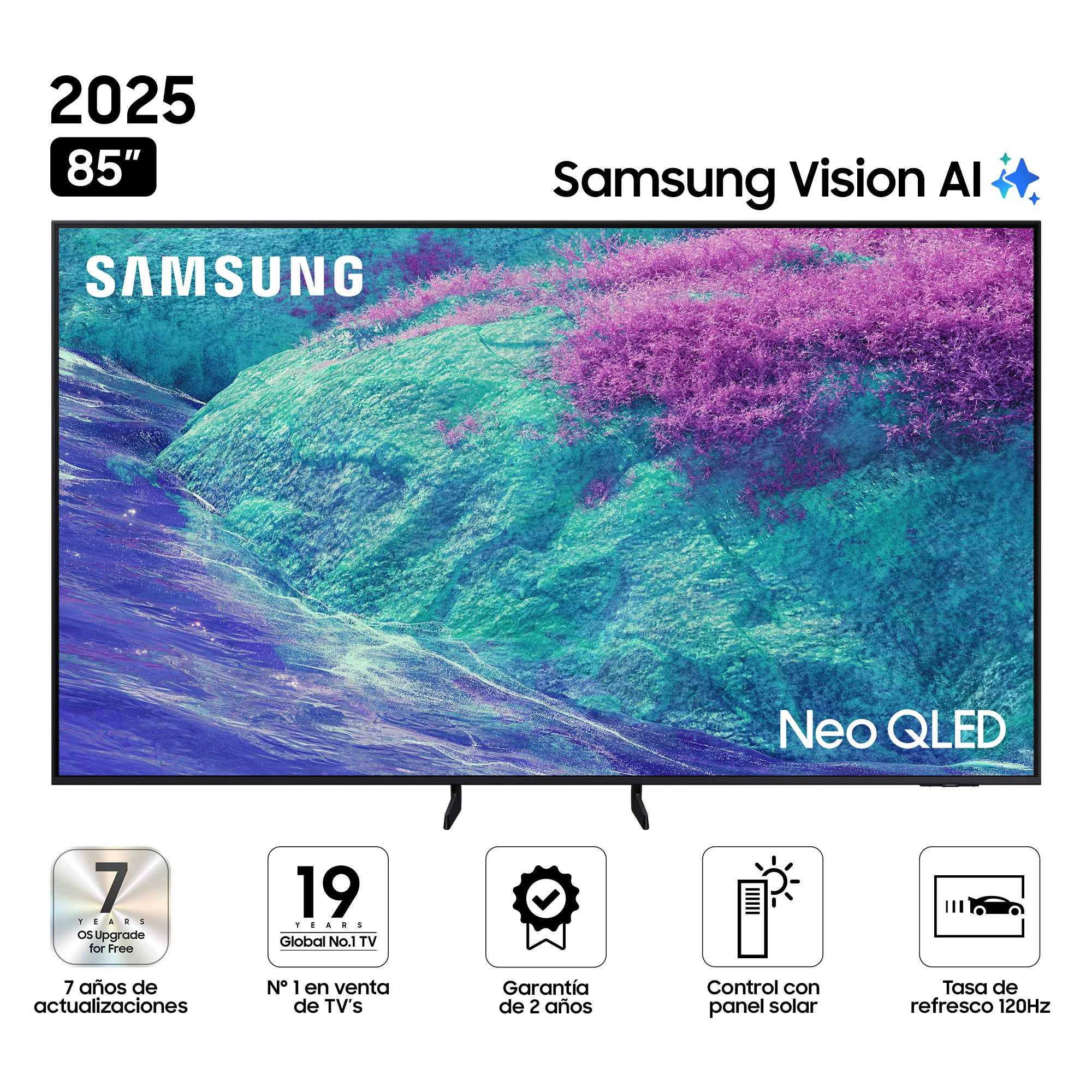 Samsung 85 Neo QLED 4K QN1EF Visión AI Smart TV (2025)-2-chapatodo.pe