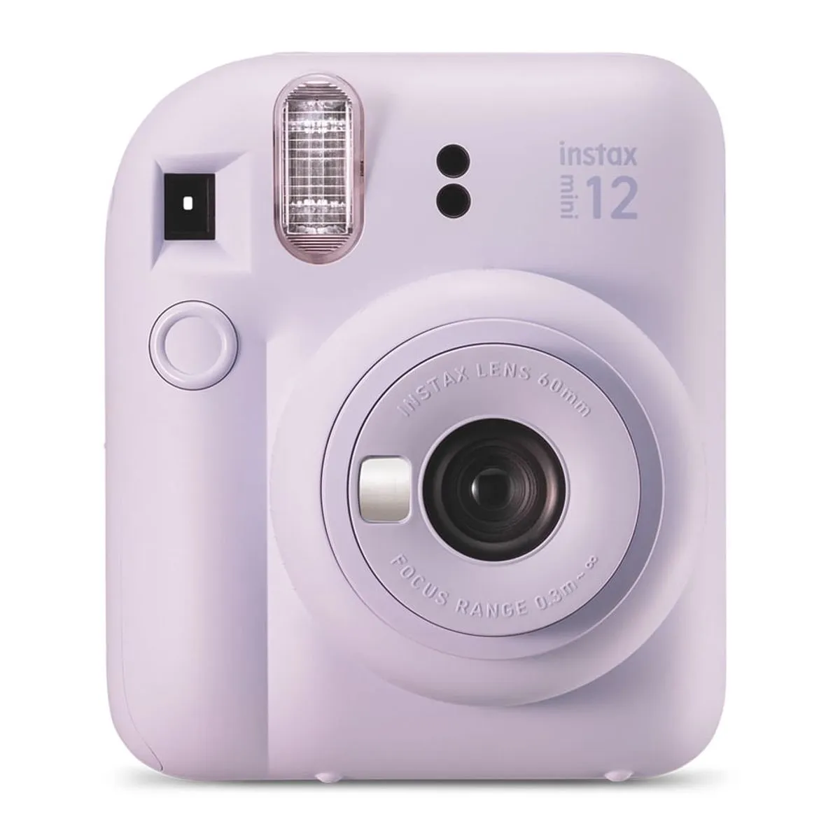 Fujifilm Combo Camara Fujifilm Instax Mini 12 lente 60mm, lila, Pack 10, Cupon-3-chapatodo.pe