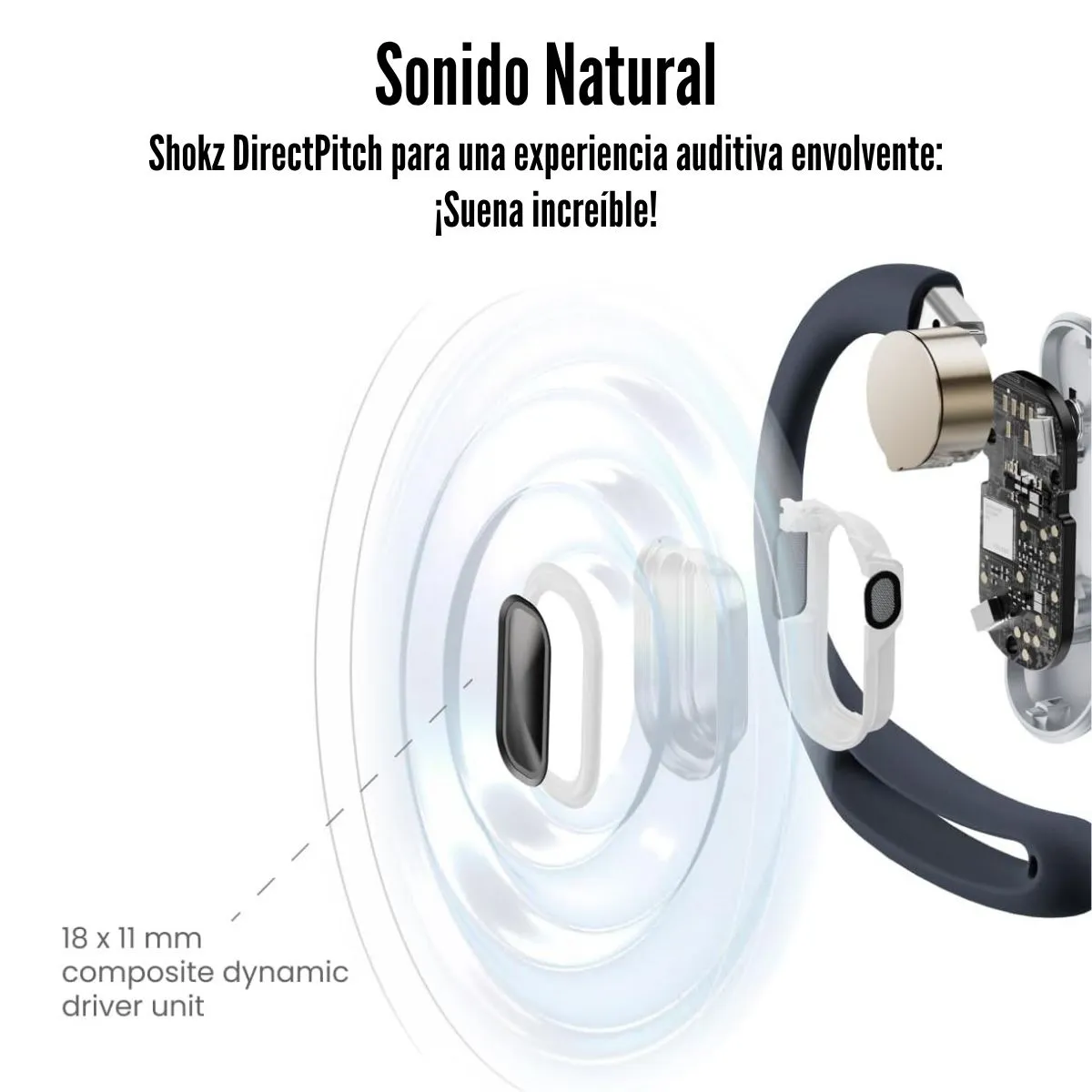 Shokz-Audifono OpenFit Air T511 True Wireless Open Ears-Black-3-chapatodo.pe