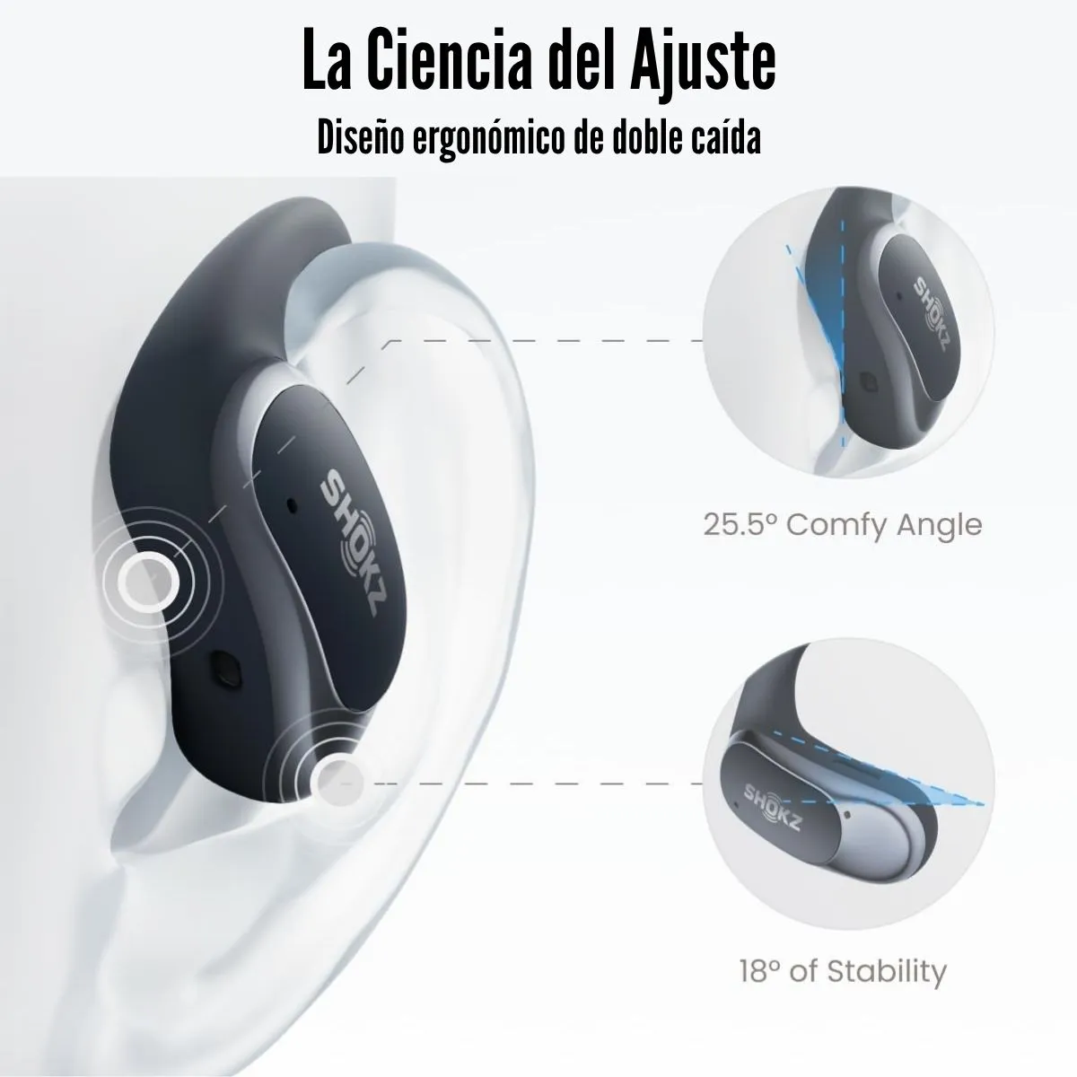 Shokz-Audifono OpenFit Air T511 True Wireless Open Ears-Black-5-chapatodo.pe